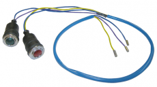 Varsellamper for instrumentpanel, spesifikt designet for Dexta-traktorer.