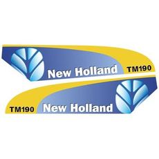 Dekalsett for NH Tm190, for å gi din traktor en frisk design.