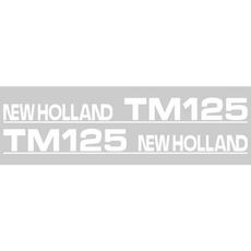 Dekalsett for NH Tm125, ideelt for å friske opp din traktor.