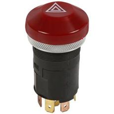 Trykknappbryter for varselblink for Fiat traktorer og maskiner.