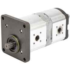 Cnh hydraulikkpumpe 47129337, ideell for robust bruk i landbruksmaskiner.