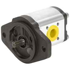 Cnh hydraulikkpumpe 87395822, designet for industrielle og landbruksapplikasjoner.