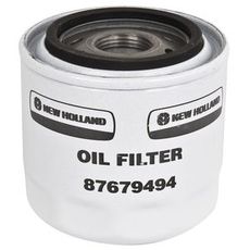Oljefilter for New Holland, artikkelnummer 87679494, sikrer god motortilstand.