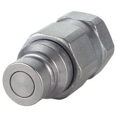 1" Flat-Face hurtigkobling for enkel håndtering av væsker.