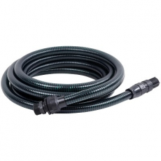 SUGESLANG 7M 25MM, med bunnventil for effektiv suging og avløp.