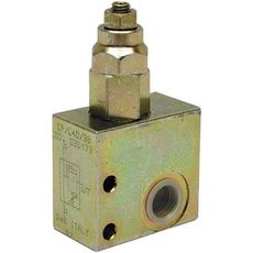 Trykkbegrensningsventil 1/2" designet for 80 l/min, for stabil trykkontroll.