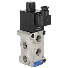 Effektiv velger ventil 6/2, 1/2" 12V for presisjonskontroll i hydraulikk.