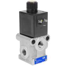 Kompatibel velger ventil 3/2, 3/8" 12V, enkel installasjon.