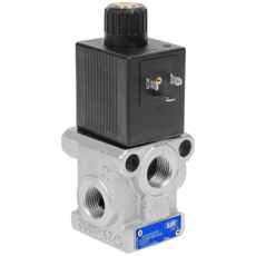 Kompakt velger ventil 3/2, 1/2" 12V, pålitelig i drift.