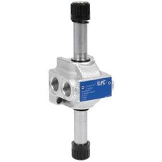 Retningsventil 4/3, 1/2" med sentrum P-A-B-T, ideell for presisjonskontroll.