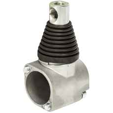 Manuell styring for BM100 og BM70 ventiler, sikrer nøyaktig kontroll.