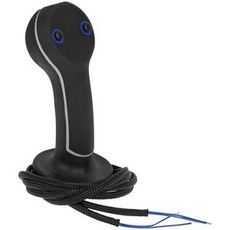 Joystickhåndtak med 2 brytere, utmerket for komplekse operasjoner.