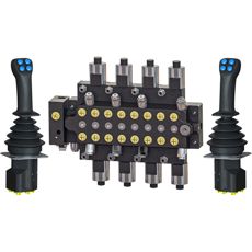 Lasterventilpakke 60L 8-Spole Elektrohydraulisk