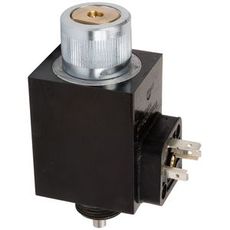 Kompakt 12V solenoid i 1/4" størrelse for presisjon og effektivitet.