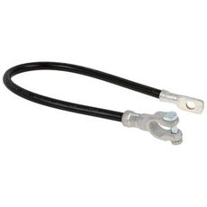 Batterikabel for normal pol med 500 mm lengde, perfekt for traktorer.