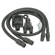 Calix fordelingssett med kabler 1,5 + 1 meter, perfekt for effektive tilkoblinger.