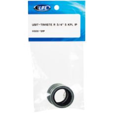 Holdbar gummistålskive R 3/4", 5-pakk, for pålitelig ytelse.