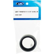 Gummistålskive R 1 1/2", 5-pack, for tetting og holdbarhet.