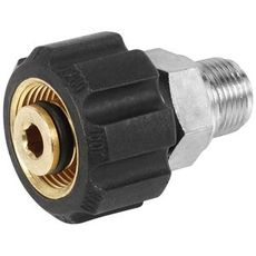 Høytrykksvasknippel med innvendig og utvendig gjenge M22X 3/8 for effektiv vannvask.