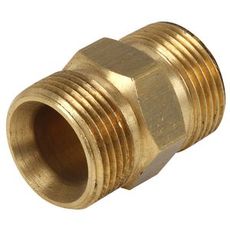 Utvendig gjenget høytrykksvasknippel M22Xm22 for enkel og sikker tilkobling.