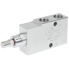 Låseventil 1/2" med kapasitet 60 l/min, holdbar og pålitelig løsning.