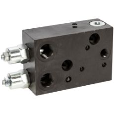 Dobbel låseventil for sikker og effektiv håndtering av laster.