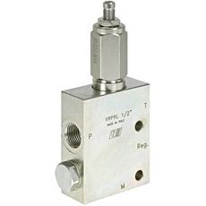 Trykkreduksjonsventil for sikker og effektiv trykkhåndtering opp til 30 l/min.