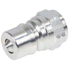 Robust hurtigkobling 1" hann Hansen for pålitelig tilkobling.