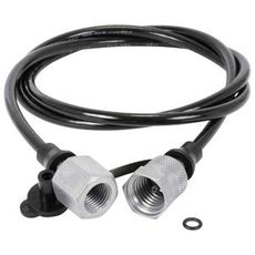 Holdbar trykkmålerslange R1/4"/M16X2 for sikker tilkobling.