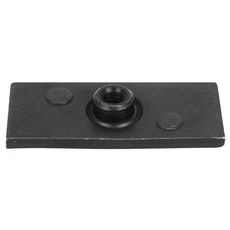 Nedre plate serie 3 for dobbelt klammer, designet for maksimal holdbarhet.