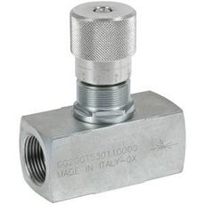 Gasspjeldventil 1 tomme, passer for flyt opptil 150 l/min, effektiv og pålitelig.