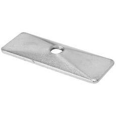 Øvre plate Serie 4, utformet for dobbelklemme og høy belastning.