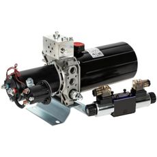 Mini pumpestasjon 0,8kW 12V 2L Dobbeltvirkende
