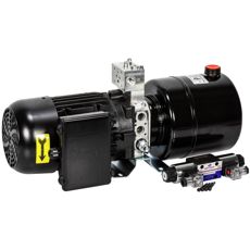 Pumpestasjon 1,5kW 230V 6L Dobbeltvirkende