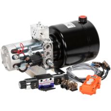 Kraftfull pumpeenhet 2Kw, 24V med fjernkontroll for optimal kontroll.