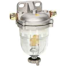 Universell drivstoffilter og vannavskiller for ulike applikasjoner.