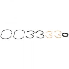 Tetningsett for 3-gruppe hydraulisk pumpe, viktig for optimal funksjon.