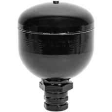 Blæreakkumulator 0.5L og 14Bar for M16 og M27, ideell for trykkluftsystemer.