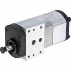 Hydraulikkpumpe MF 3797116M2 19+14cc
