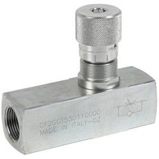 Strupeventil 1" som håndterer opptil 150 l/min for effektive strømningsreguleringer.