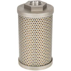 NPTF 1" hydraulfilter fra Takeuchi, for bedre smussbeskyttelse og funksjon.