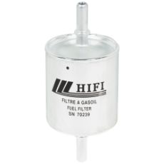 Drivstoffilter for mellom slanger - sikrer optimal flyt.