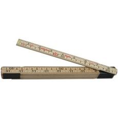 Klassisk 2-meters måltre for presise målinger i hjemmevedlikehold.