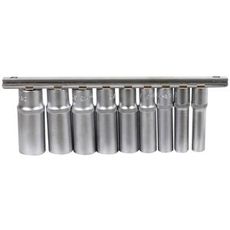 Set hylser 1/4" lang, perfekt for komplekse mekaniske oppgaver.