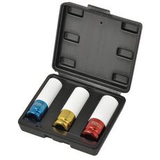 Langt Pipesett 17, 19, 21 mm, perfekt for aluminiumsfelger.