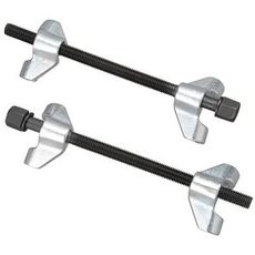 Fjærklemmepar, 300 mm lengde, 90 mm kjeftbredde for effektiv bruk.