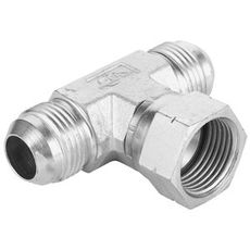 T-Kopling Jic 1.7/8, optimal for tilkoblinger i hydrauliske systemer.