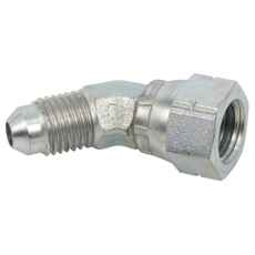 Vinkelkopling Jic 1.5/16 45 grader Inv-Utv, perfekt for romlige installasjoner.