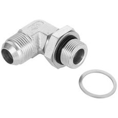 Justerbar vinkelkobling Jic 3/4-1/2 Bsp 90 grader for effektiv tilkobling.