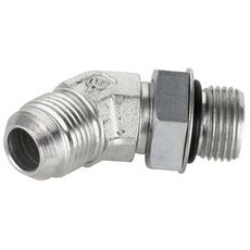 Vinkelkobling Jic 9/16-3/8 Bsp, justerbar vinkel på 45 grader for allsidige installasjoner.